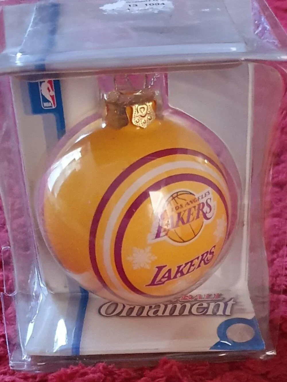 Los Angeles Lakers NBA Christmas Ornaments by Forever Collectibles (Set of 2)